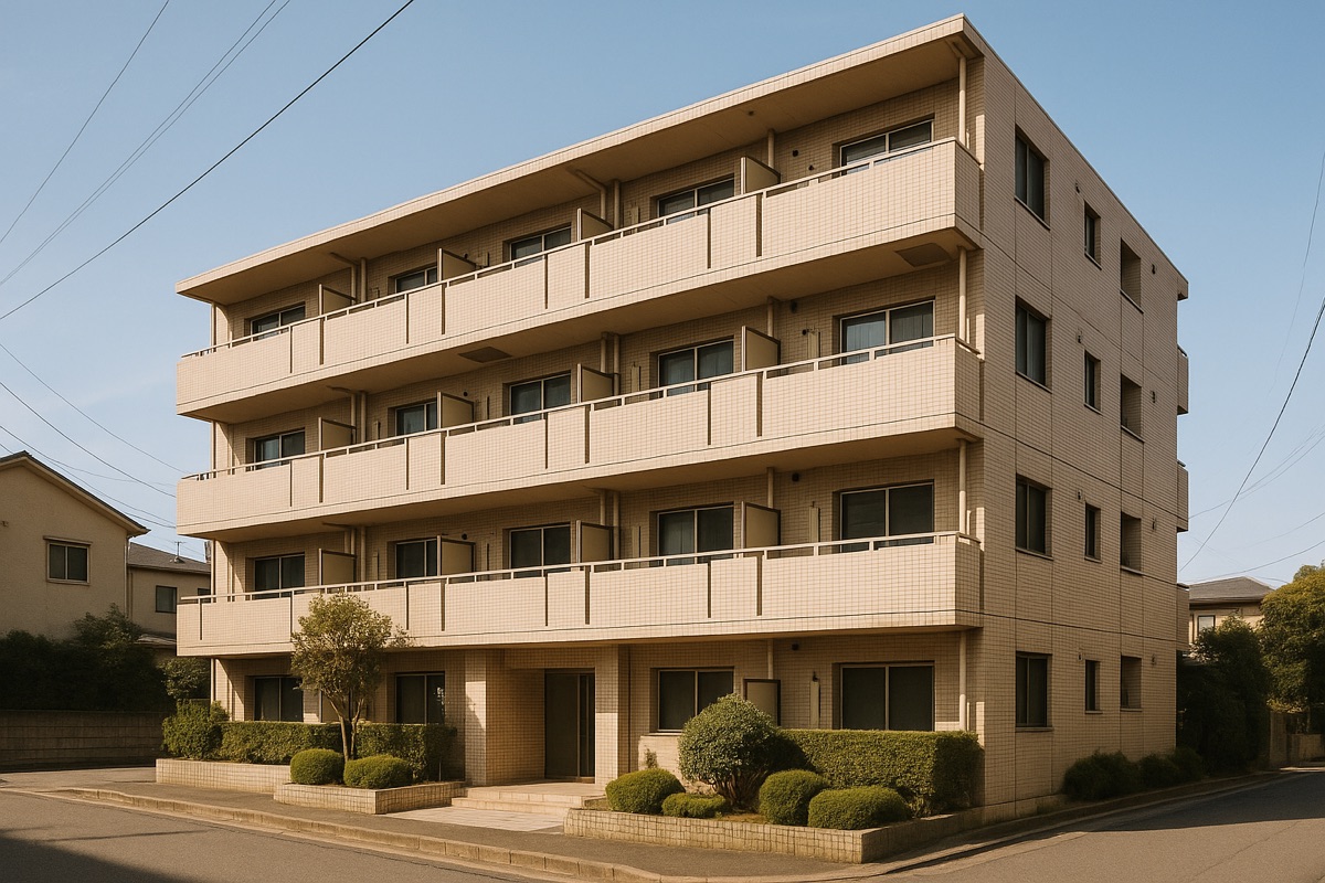 管理させていただいている賃貸マンションの外観